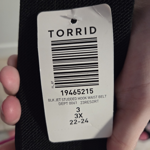 NWT Torrid Hook Stretch Waist Belt- Size 3x - Picture 5 of 5
